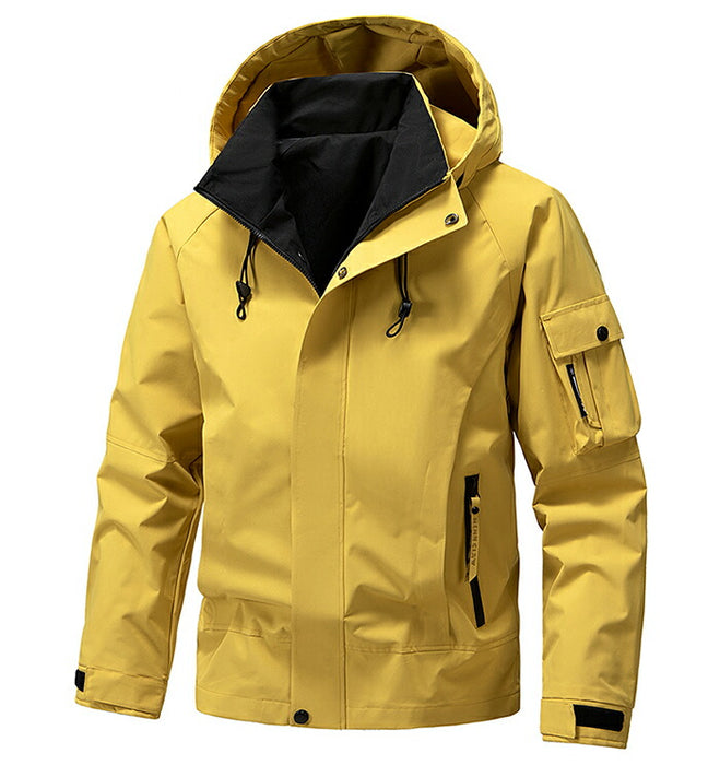 ウンテンパーカー マウンテンパーカー メンズ ジャケット ジャンパー 防寒 防風 秋服 春服 秋冬 ライトアウター フード付き 厚手 撥水 ゴルフウェア アウトドア カジュアル おしゃれ スポーツ 通勤 通学 登山 釣り キャンプ 大きいサイズ