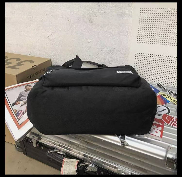 【7日内出荷】【2way】トートバッグ ポケット多い メンズ レディース トートバック おしゃれ 軽量 肩掛け 軽い 黒 ユニセックス 撥水 無地