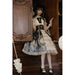 【7日内出荷】ハロウィン ゴスロリ ロリータワンピース ロリータ衣装 ロリータドレス lolita ゴシック 女の子 春 夏 ロリィタ レース 原宿 ガーリー 華やか 可愛い S/M/L