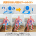 RAKU ポータブルトイレ 介護用トイレ 水洗い可 簡易便座 高さ調節 耐荷重約100kg 安定性 ダブル蓋付き 背もたれ付き トイレ補助 手すり付き  EVAシート 高齢者