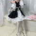 【7日内出荷】6点セット メイド服 ミニ丈 メイド喫茶 メイドコスチューム ジャパニーズメイド lolitaメイド服 セット ミニスカ ハロウィン 衣装 仮装 パーティ コスプレ ウェイトレス