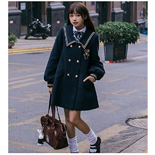 【7日内出荷】ジャケット ロリータ コート ラシャコート 洋服 学院風 可愛い秋冬コート ゴスロリ 森ガール ガールズ コスプレ cosplay lolita