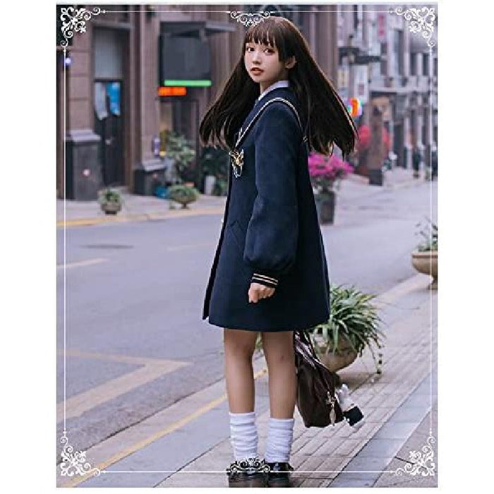 【7日内出荷】ジャケット ロリータ コート ラシャコート 洋服 学院風 可愛い秋冬コート ゴスロリ 森ガール ガールズ コスプレ cosplay lolita
