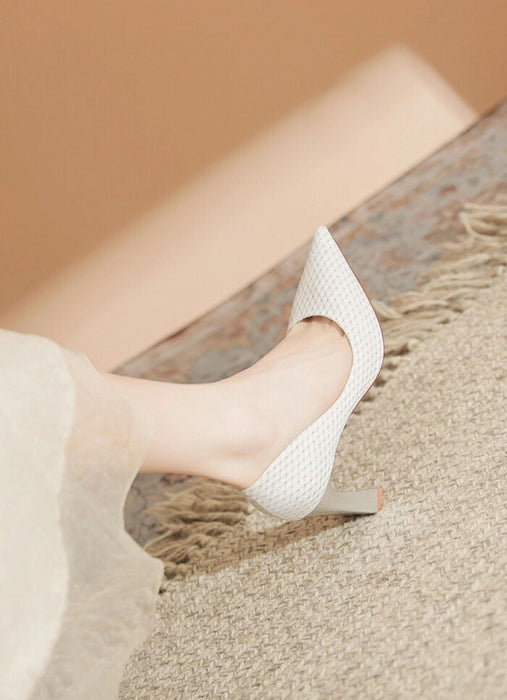 【7日内出荷】【5.5cm~7.5cmヒール】パンプス 痛くない 走れる 結婚式 ポインテッドトゥ チェック 太めヒール チャンキーヒール レディース パーティー お呼ばれ 二次会 入学式 卒業式 きれいめ おしゃれ ハイヒール  美脚 脚長 キラキラ ラメ 黒 白 ベージュ 5.5cm 7.5cm