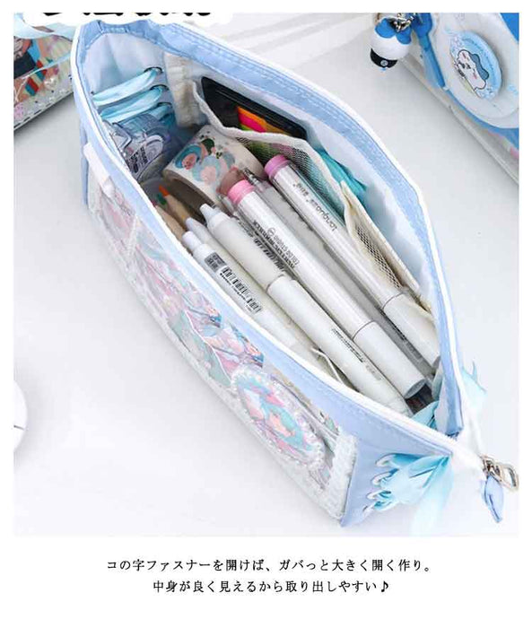 【7日内出荷】痛ペンケース 中学生 かわいい おしゃれ 高校生 痛バ ポーチ 推し活 女の子 男の子 文房具 オシャレ 大容量 痛バッグ クリアペンケース 痛ポーチ シンプル おしゃれ 韓国 文具 推し活 可愛 女性 子供 レディース 推し色 缶バッジ 痛ポ 痛バック