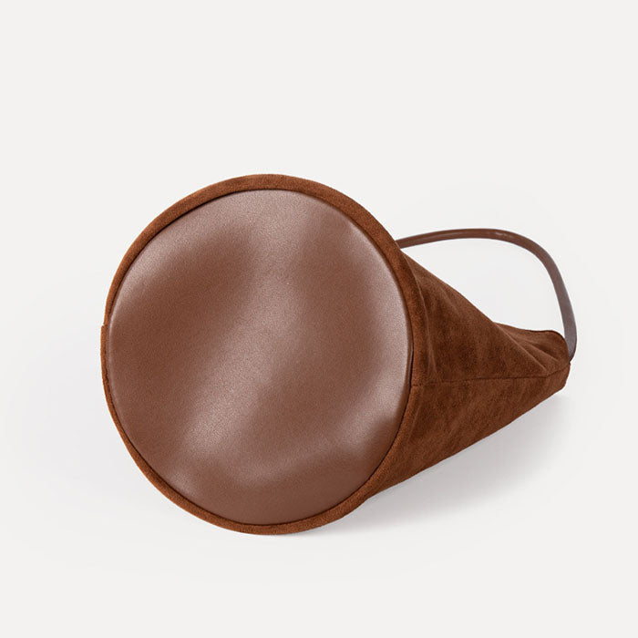 【7日内出荷】【2way】トートバッグ スウェード バッグ レディース バケツ型 ミニトートバッグ 手提げ 通勤 お仕事バッグ 鞄 ハンドバッグ ママバッグ 柔らか 大人 上品 高見え マグネット 高級感 お出かけ デート かわいい 通学 母の日 クリスマス プレゼント