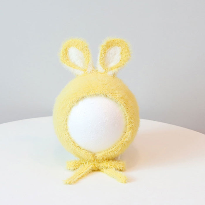 ベビー ニット帽子 うさ耳 ボンネット 赤ちゃん お宮参り 退院 出産祝い 帽子 おしゃれ シンプル  秋 冬 服 キッズ 子ども 子ども服 新生児 可愛い 寒さ対策 お出かけ うさぎ ０歳 １歳 2歳 プレゼント ギフト