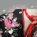【6点セット】和風メイド服 ミニ丈 メイド喫茶 メイドコスチューム ジャパニーズメイド lolita ミニスカ ハロウィン 衣装 仮装 パーティ コスプレ フルセット 可愛い 萌え