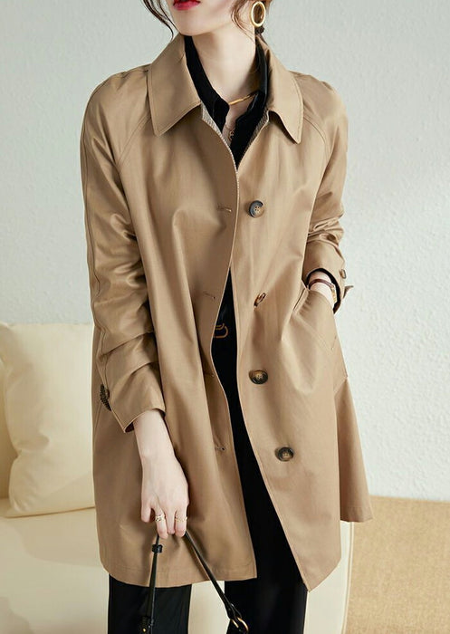 【M-5XL】トレンチコート レディース 大きいサイズ ステンカラーコート アウター ロングコート 膝丈 スプリングコート カジュアル 通勤 きれいめ おしゃれ 上品 チェック ゆったり 軽 体型カバー 入学式 入園式 卒業式 オフィス 春 秋 冬 ベージュ 紺